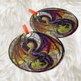 thumbnail image 3 of Mystery Dragon Glass Suncatcher, Hanging Decor for Fantasy Fans, Holiday Gifts, Purple Dragon Ornament Decor, Gift for Fantasy Fans, 2025, Holiday 2025, Seasonal Holiday Decor,, 3 of 5