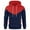 Red, variant on Men's Hooded Sweater Slim Fitting Long Sleeved Hooded Drawstring Pullover Casual Sports Top Sweater