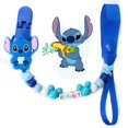 thumbnail image 1 of 1pcs Mickey Mouse Baby Silicone Pacifier Anti-Drop Chain Nipple Pacifier Chain with Mouse Holder for Baby Newborn Shower Gift Gao Jinjia LED, 1 of 2