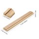thumbnail image 2 of Uxcell 4 Set Correderas de Cajón de Madera, 17-3/4 (45 CM) Guía Central de Madera Clásica con Soporte de Deslizamiento de Plástico, Kit de Reemplazo de Rieles Inferiores de Cajón de Madera, 2 of 5