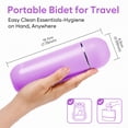 thumbnail image 6 of Easy@Home Portable Travel Bidet Sprayer, 380 ml / 12.8 oz Handheld Peri Bottle for Postpartum & Personal Hygiene, 6 of 10
