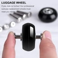 thumbnail image 2 of 30 Pcs Luggage Wheel Suitcase Replacement Wheels Repair Rubber Wheel with Screw, 2 of 8