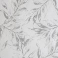 thumbnail image 5 of Jennifer Sheer Botanical Print Grommet Curtain Panel 52" x 84" in Grey, 5 of 6
