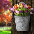 thumbnail image 3 of Metal Pocket Planter, 3 of 5