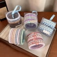 thumbnail image 4 of 8-Piece Hair Ties No Damage Girls Hair Accessories Goody Tie Elastic Ties Assorted Colors for Girl Sister Mom Girlfriend Daily Supplies, 4 of 5