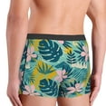 thumbnail image 5 of Balery Tropical Floral Men's Boxer Briefs, Soft and Breathable Cotton Underwear with nylon Waistband-X-Large, 5 of 9