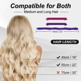 thumbnail image 6 of 40pcs Heatless Spiral Hair Rollers with Styling Hooks, 22inch/55cm, No Heat Damage, DIY Kit for Long & Medium Hair, 6 of 18