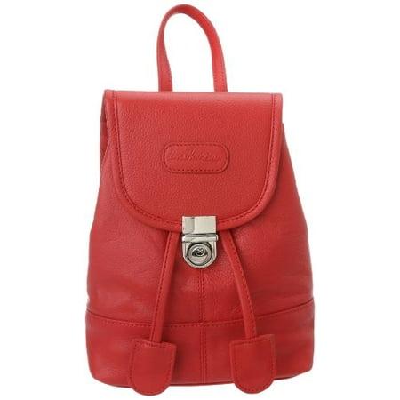 Leatherbay Leather Mini Backpack Purse