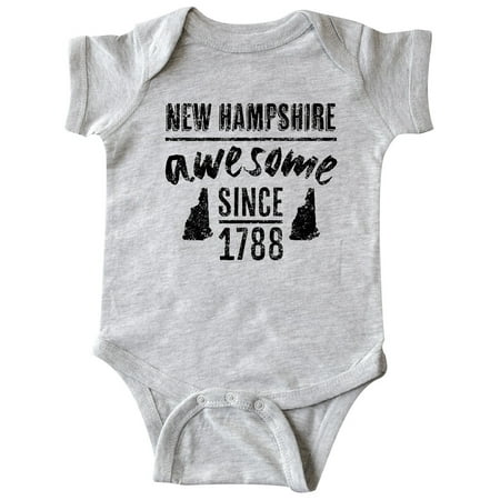 

Inktastic New Hampshire Awesome Since 1788 Gift Baby Boy or Baby Girl Bodysuit