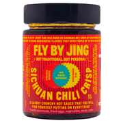 Fly by Jing Sichuan Chili Crisp, All-Natural and Vegan Chili Sauce, 6 oz Regular