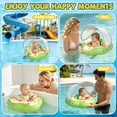 thumbnail image 5 of WonderStone  Kid Pool Float with  Canopy, Inflatable Swimming Float with Safety Seat, Water Toy for Kids Ages 1-5, Pool & Beach Toy for Boys and Girls, Yellow, 5 of 8