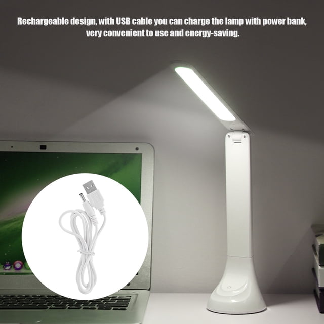 Khall Folding LED Light, Rechargeable Table Lamp, Folding Table Lamp, For Reading Office Home Study