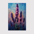 thumbnail image 2 of Lavender Flower Canvas Wall Art 8x12 inches - Soft Cottagecore Neutral Lavender Flower Watercolor Wall Art for Bedroom, 2 of 5