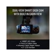 thumbnail image 3 of Cobra Smart Dash Cam with Interior Cam (SC 201) - Full HD 1080P Resolution, Built-in WiFi & GPS, 16GB SD Card, 2 Display, Shared Alerts, Incident Reports, Emergency MayDay, Drive Smarter App, 3 of 5