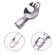 thumbnail image 4 of Cubiertos de acero inoxidable para exteriores, 3 uds., cuchara plegable de acero inoxidable, tenedor, cubiertos de acero inoxidable, 4 of 5