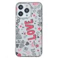 thumbnail image 1 of Funda para iPhone 13 Pro Max Corazones Love InstaCase Antigolpes Protector TPU 2mm, 1 of 4