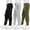 Black, Heather Gray, Olive, variant on 3Pk Boys Sweatpants Fleece Athletic Workout Kids Clothes Boys Joggers with Zipper Pocket and Drawstring Size 4-20(SET1 Size 14/16)