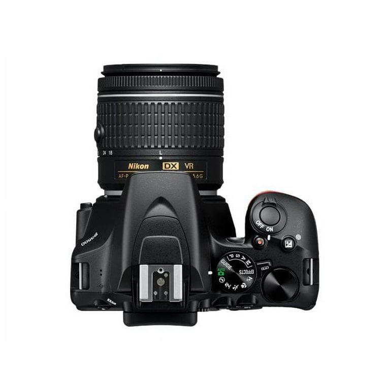 Nikon D3500 - Digital camera - SLR - 24.2 MP - APS-C - 1080p / 60 fps - 3x  optical zoom AF-P DX 18-55mm VR lens - Bluetooth 