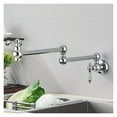 thumbnail image 1 of Brushed Gold Foldable Pot Filler Tap Wall Mounted Kitchen Faucet Single Cold Water Kitchen Tap Rotate Folding Spout For Kitchen ,bar Laundry RV Farmhouse, 1 of 7