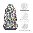 thumbnail image 4 of Wukai Panda And Glasses Full Set Car Seat Covers with Soft Padding Universal Auto Front Seats Protector and Cushion Mat, 4 of 5