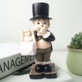 thumbnail image 2 of Soumake Comical Intricate Detailing Toilet Butler Statue Stable Resin Home Sculpture Home Decor Household, 2 of 7