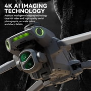 TODAMU Professional Drone with Camera for Adults, 6KM Long Range, 6.3” Screen Controller, 3-Axis Brushless Gimbal, 8K Image, AI Obstacle Avoidance, Payload Dropper, 5G Transmission