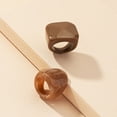 thumbnail image 4 of Exaggerated Fashion Acrylic Resin Ring Set Women, 4 of 5