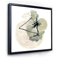 thumbnail image 3 of Designart 'Abstract Landscape Of Mountains Tree and Moon' Mid-Century Modern Framed Canvas Wall Art Print, 3 of 5