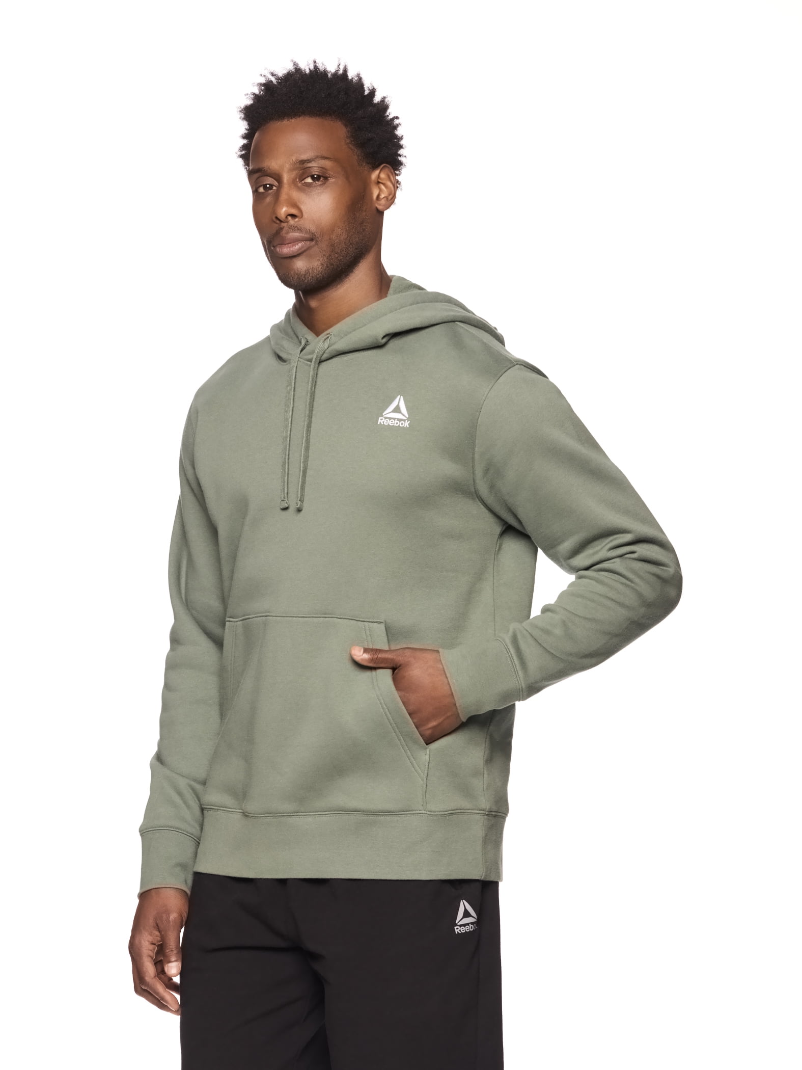 Reebok Men's and Big Men's Game Day Fleece Left Chest Hoodie, Sizes XS-5XL