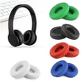thumbnail image 4 of 1Pair Replacement Foam Pad Headset Earmuffs Headphones Accessories Ear Pads Ear Cushion Earbuds Cover RED, 4 of 8