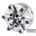 thumbnail image 2 of Accusize 6 Inch/160mm 6 Jaw Self Centering Scroll Lathe Chuck Plain Back, 0559-0206, 2 of 8