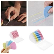 Tailor's Chalk Set, 10-Piece Fabric Marking Chalk with Storage Case for Sewing & Crafting