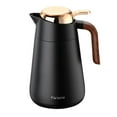 thumbnail image 1 of DOLITY Pichet Isolé Étanche Poignée Ergonomique 1600 ml pour Thé Boisson Boisson Noir, 1 of 9