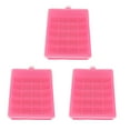 thumbnail image 3 of Molde de 24 cubos con tapa, reutilizable y fácil de desmoldar, perfecto para cubitos de hielo de silicona de color rojo rosado con whisky, 3 of 8