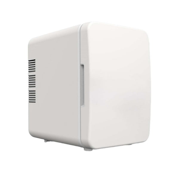 Mini Fridge Multifunction Compact Refrigerator for Outdoor and Office Desktop white