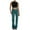Sky Blue, variant on Kaemgyyd Jeans for Women Casual Fashion Low Rise Stretch Denim Pants Trendy Button Wide Leg Trousers with Pockets