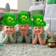 thumbnail image 5 of St Patricks Day Hats With Light St Patrick's Day Green Velvet Hat Green St Patricks Day Party Accessories Green Christmas Tree Topper Hat, 5 of 7