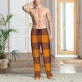 thumbnail image 2 of Sikiie Fall Buffalo Plaid Mens Pajama Pants Sleep & Lounge Pants, PJ Bottoms With elastic waistb and Pockets XX-Large, 2 of 6