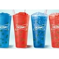 CGT Sonic Freezer Pops Slush Ice Bars Ocean Water Cherry Limeade Freeze Eat Summer Treat Snack