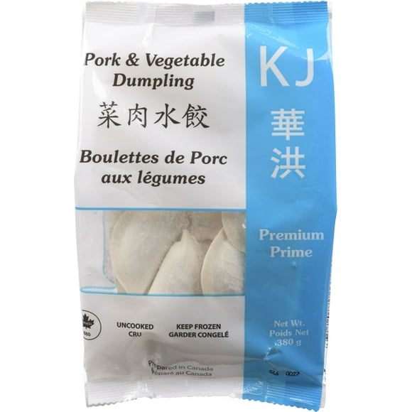 KJ PORK VEG. DUMPLING, 380 g / pack