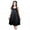 Black, variant on Puntoco Plus Size Nightdress Clearance,Women's Nightdress Lingerie Sleepwear Pajamas Black