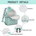 thumbnail image 4 of French Bulldog Backpack for School,Cute School Bag,Schoolbag with Adjustable Shoulder Straps & Padded Back,15.25"x11.5"x5.25", 4 of 6