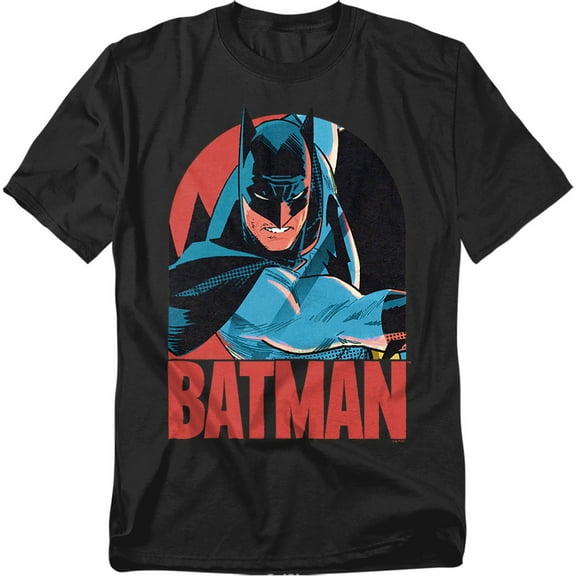 Batman - Character T-Shirt Fights Red Unisex Graphic Tee for Men & Women