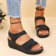 thumbnail image 4 of WILLBEST Sandalias De Playa Con Cierre De Velcro Para Mujer Y Niña, Cómodas, Informales, 4 of 7