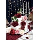 thumbnail image 3 of Combinación de flores artificiales Serwalin Burgundy para decoración de bodas, 3 of 9