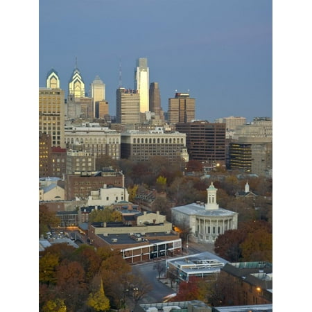 Old City and Independence National Historic Park, Downtown, Philadelphia, Pennsylvania, USA Print Wall Art By Alan