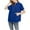 H-Blue, variant on 2025 Women's Hoodies & Sweatshirts Women's Casual Solid Hoodies Woman Color Casual Short Sleeved Women Sweat Shirts Hoodie Top Oversized Sweater for Women Fall Womens Hoodie