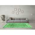 thumbnail image 3 of Ahgly Company Indoor Rectangle Oriental Emerald Green Traditional Area Rugs, 5' x 8', 3 of 4