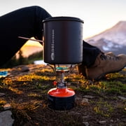 Glacier Canister Top Portable Camping Stove with Piezo Ignition