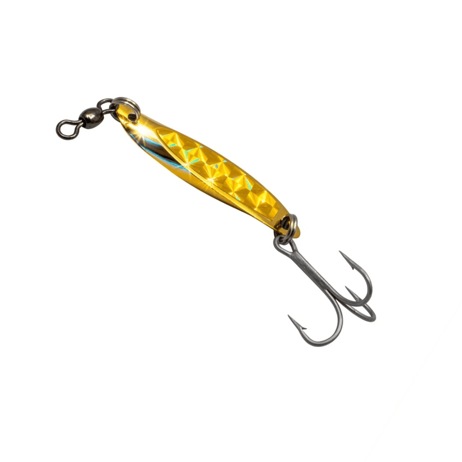 Tsunami Shockwave 3/4 oz Chrome Spoon Fishing Lure with Silver